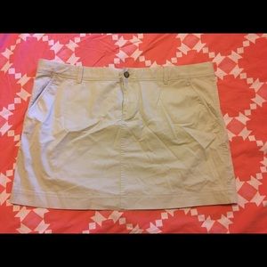 Old Navy Mini Skirt Khaki Size 18